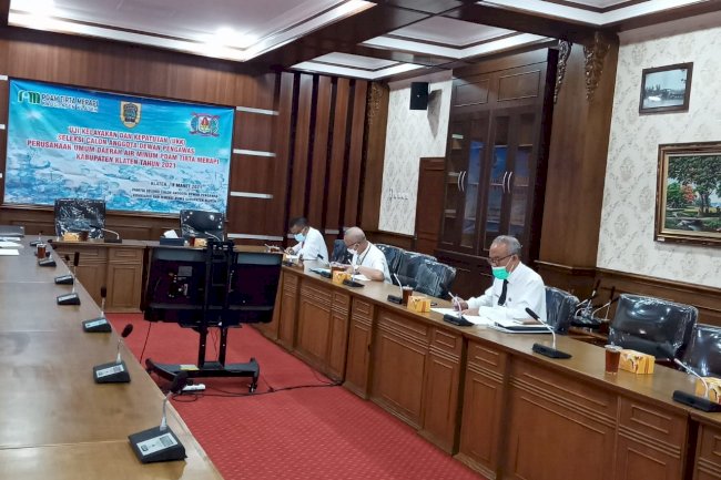 Pelaksanaan Uji Kelayakan dan Kepatutan (UKK) Calon Dewan Pengawas Perumda Air Minum PDAM Tirta Merapi Kabupaten Klaten 