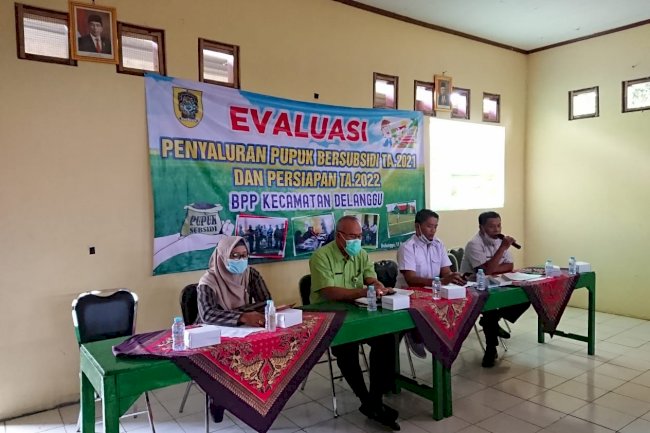 Rapat Koordinasi Evaluasi Penyaluran Pupuk Bersubsidi Tahun Anggaran 2021 & Persiapan Tahun Anggaran 2022 Kabupaten Klaten 