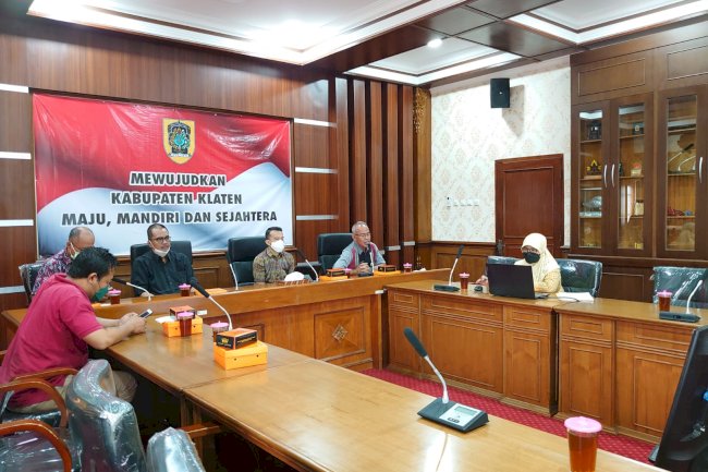 Rapat Evaluasi Distribusi LPG 3 kg Kabupaten Klaten 