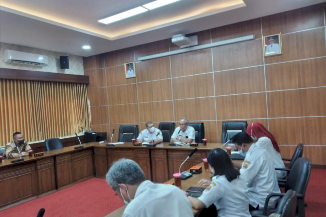 Kunjungan Studi Banding Pemerintah Kabupaten Sragen  tentang Program Beras Srinuk untuk ASN di Kabupaten Klaten 