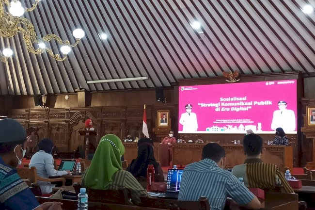 “Admin OPD Mengikuti  Sosialisasi Strategi Komunikasi Publik di Era Digital”