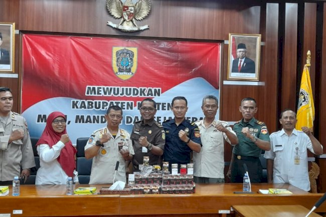 Operasi Bersama Pemberantasan Barang Kena Cukai Ilegal dengan Kantor Wilayan Bea dan/atau Kantor Pengawasan dan Pelayanan Bea dan Cukai 