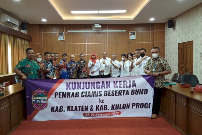Kunjungan Kerja Pemerintah Kabupaten Ciamis Terkait Penerapan Tata Kelola dan Peningkatan Kinerja BUMD 