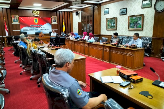 Rapat Koordinasi Tim Percepatan Akses Keuangan Daerah (TPAKD) Kabupaten Klaten