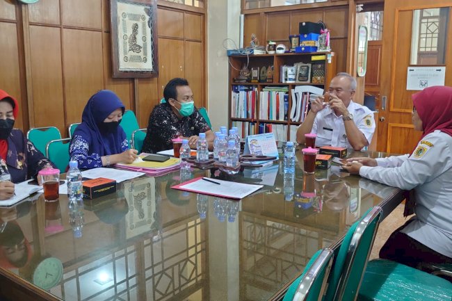 Menerima Kunjungan Koordinasi dan Monitoring Pelaksanaan Konservasi Energi dari Provinsi Jawa Tengah 