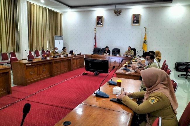 Zoom Meeting Rakor TPID Mingguan  