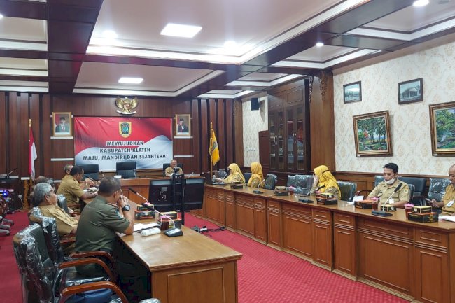 Rapat Membahas Rencana Penganggaran SILPA DBHCHT sampai dengan  Tahun 2022 APBD-P TA 2023