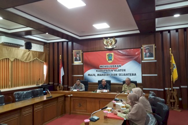Zoom Meeting Rapat Koordinasi Pengendalian Inflasi Daerah Tahun 2023 