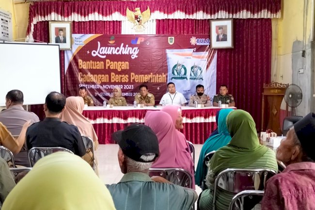 “Launching Penyaluran Cadangan Beras Pemerintah untuk Bantuan Pangan Tahun 2023”
