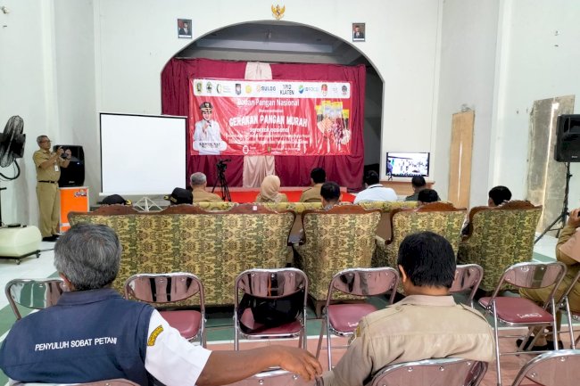 Zoom Meeting Rapat Koordinasi Pengendalian Inflasi Daerah Tahun 2023 & GPM (Gerakan Pangan Murah) Serentak dalam rangka Hari Pangan Sedunia