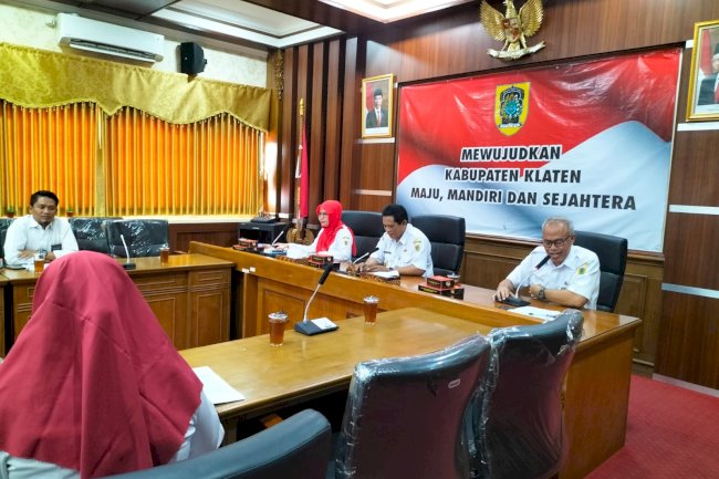 Rapat Koordinasi Optimalisasi Penyaluran Pupuk Bersubsidi di Kabupaten Klaten