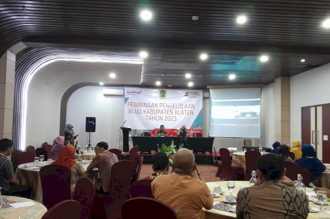 Pembinaan Pengelolaan Badan Layanan Umum Daerah (BLUD) Kab. Klaten Tahun 2023 