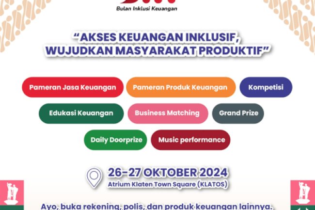 Akses Keuangan Inklusif, Wujudkan Masyarakat Produktif