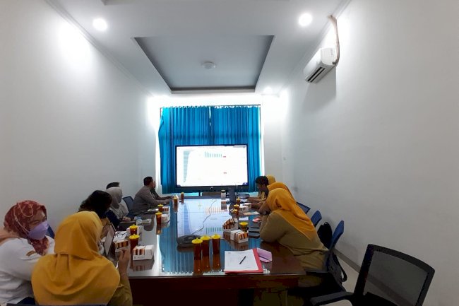 Zoom Meeting Rakor Pengendalian Inflasi Daerah Bulan November Tahun 2024