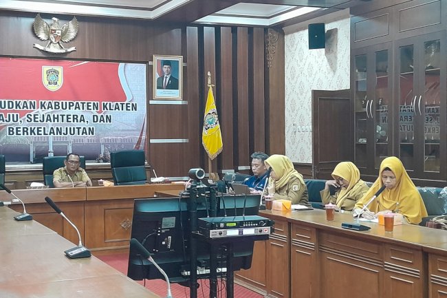 Zoom Meeting Rakor Pengendalian Inflasi Daerah Tahun 2026