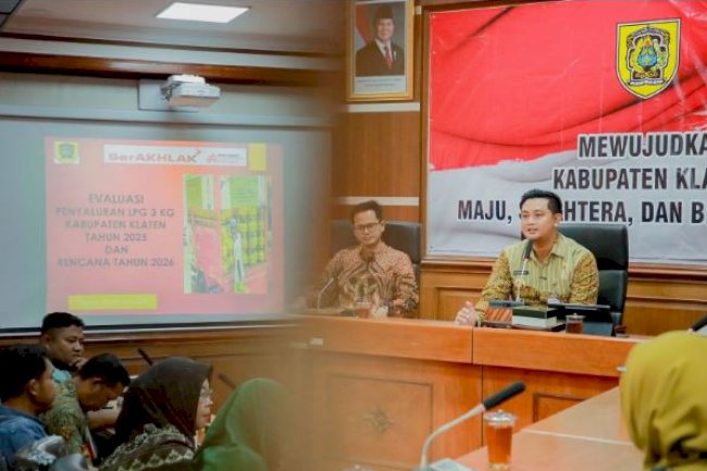 Pemkab Klaten Gelar Evaluasi Penyaluran LPG 3 Kg Tahun 2025 dan  Rencana Tahun 2026