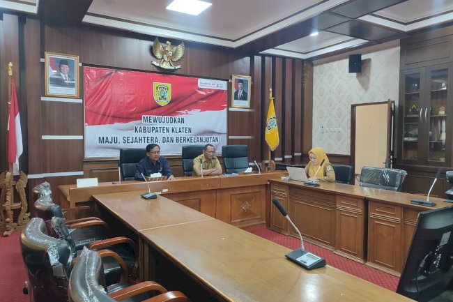 Rapat Koordinasi Pengendalian Inflasi Daerah Tahun 2026  Melalui Zoom Meeting 