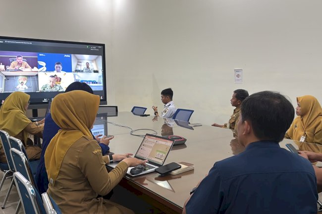 Rakor Pengendalian Inflasi Daerah Secara Virtual