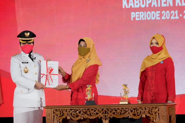 Serah Terima Ketua Dekranasda Kabupaten Klaten Periode 2021-2026