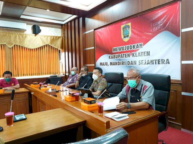 Rapat Evaluasi Distribusi LPG 3 kg Kabupaten Klaten 