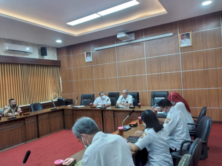 Kunjungan Studi Banding Pemerintah Kabupaten Sragen  tentang Program Beras Srinuk untuk ASN di Kabupaten Klaten 