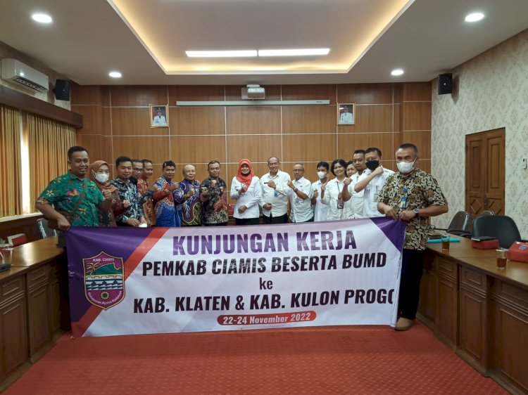 Kunjungan Kerja Pemerintah Kabupaten Ciamis Terkait Penerapan Tata Kelola dan Peningkatan Kinerja BUMD 