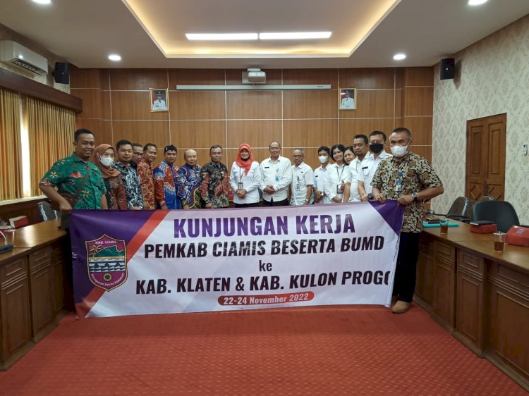 Kunjungan Kerja Pemerintah Kabupaten Ciamis Terkait Penerapan Tata Kelola dan Peningkatan Kinerja BUMD 