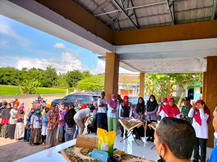 "Gelar Bazar Pangan Murah di Desa Kadirejo Kecamatan Ngawen Klaten" Kegiatan Besar (Tim Pengendalian Inflasi Daerah)TPID Kabupaten Klaten 