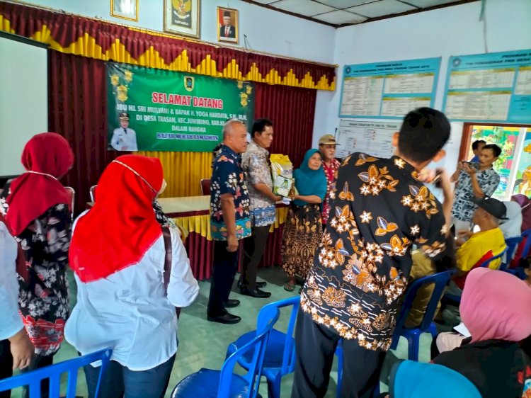 Bazar pangan Murah Ramadhan di Desa Trasan Juwiring Kabupaten Klaten 