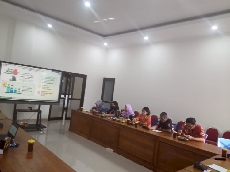Rapat Monitoring dan Evaluasi Efektifitas Pengendalian Inflasi Daerah Triwulan II Tahun 2023  di Kabupaten Klaten 
