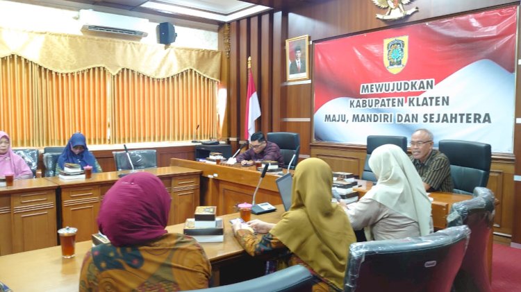 Rapat Evaluasi Distribusi LPG 3 Kg dan Rencana Pelaksanaan Subsisdi Tepat Tahun Anggaran 2023 di Kabupaten Klaten