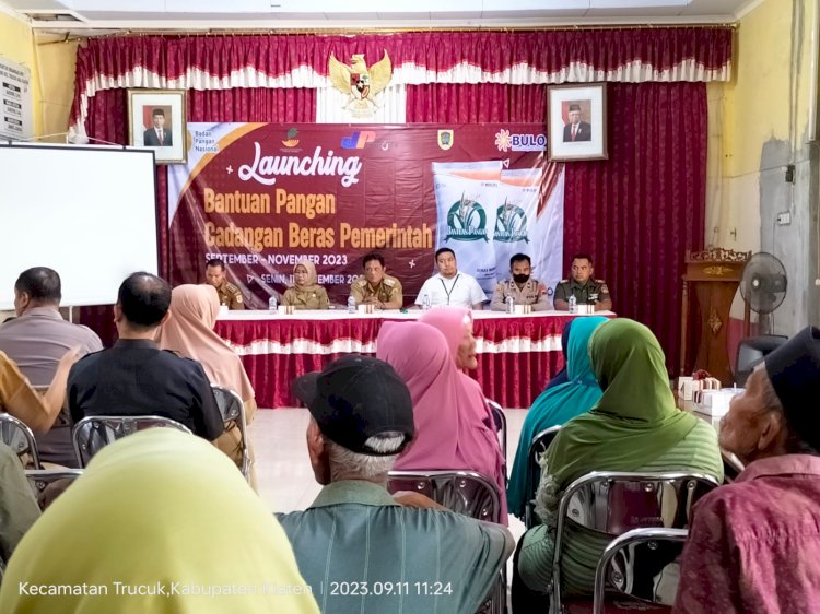 “Launching Penyaluran Cadangan Beras Pemerintah untuk Bantuan Pangan Tahun 2023”