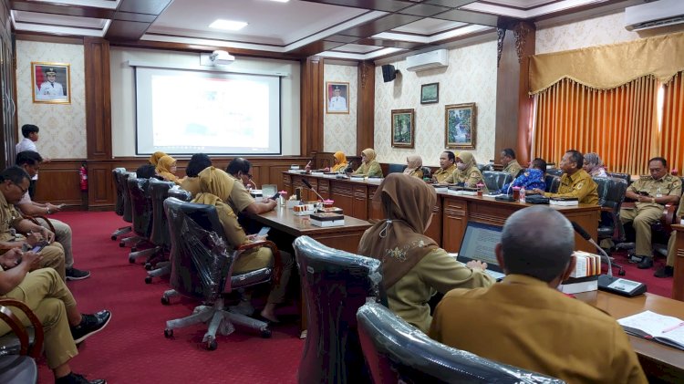 Rapat Koordinasi Pengendalian Inflasi Pangan di Kabupaten Klaten 