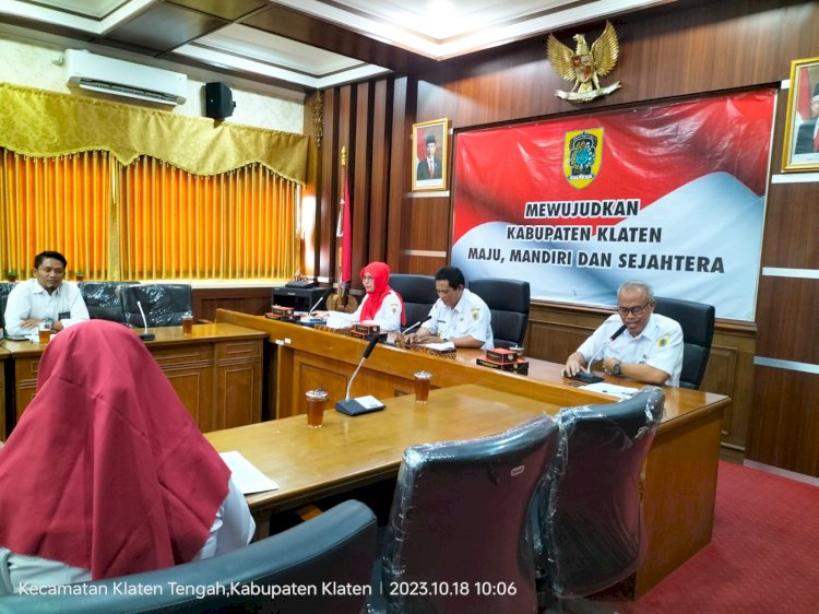 Rapat Koordinasi Optimalisasi Penyaluran Pupuk Bersubsidi di Kabupaten Klaten