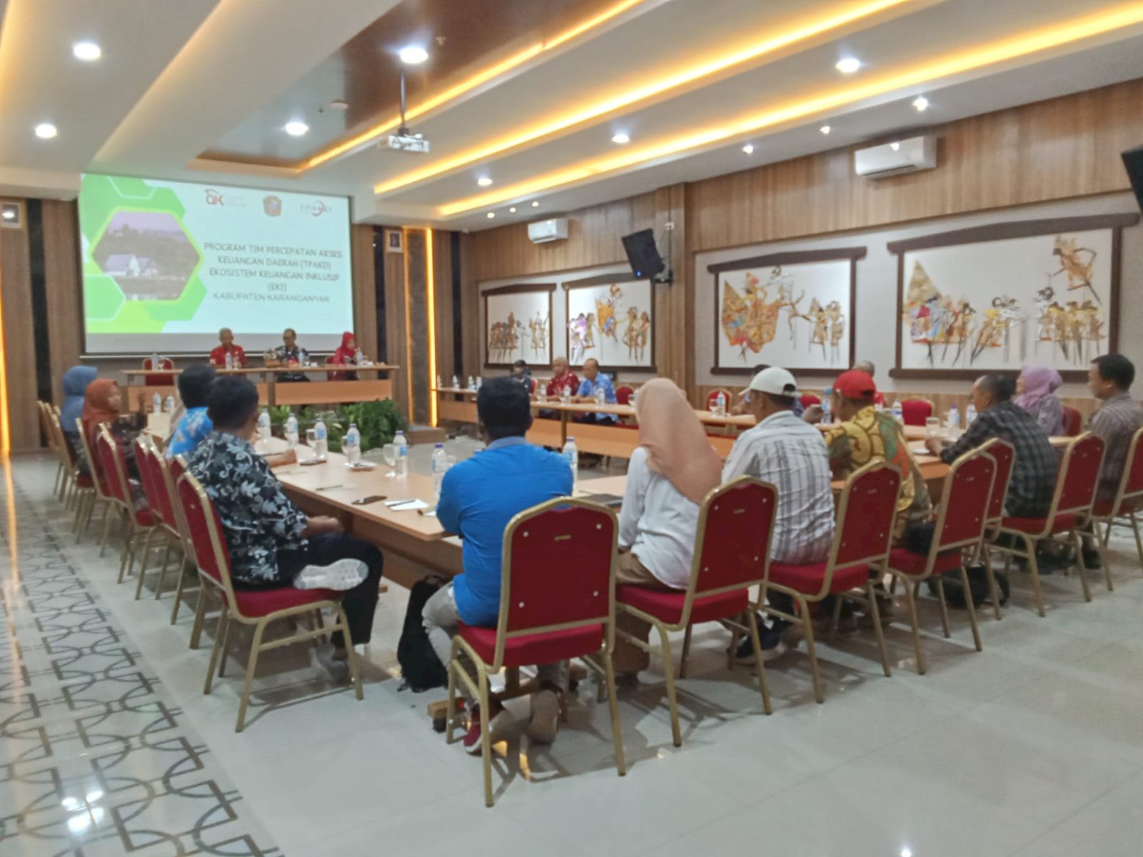 Capacity Building Koordinasi dan Evaluasi Penyusunan Program Kerja TPAKD Kabupaten Klaten 