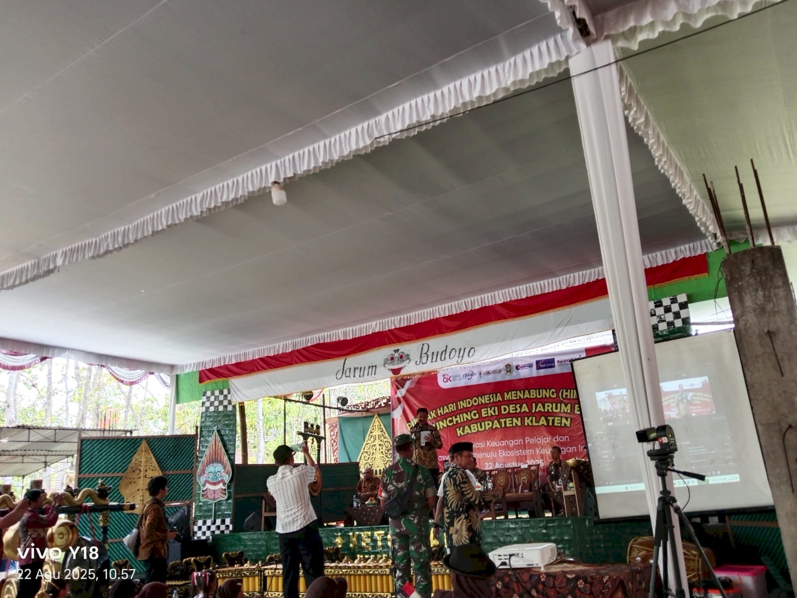Gerakan Menabung Sebagai Budaya Baru: Peringatan Puncak Hari Indonesia Menabung (HIM) Kabupaten Klaten Tahun 2025 dan Launching EKI di Desa Jarum Bayat Klaten