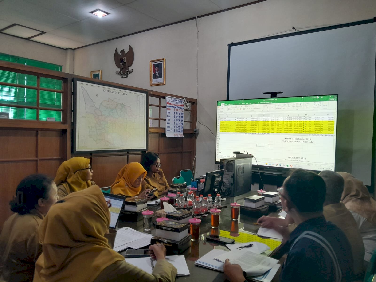  Verifikasi dan Evaluasi Pengajuan Subsidi Bunga Pinjaman  Bulan Agustus 2025
