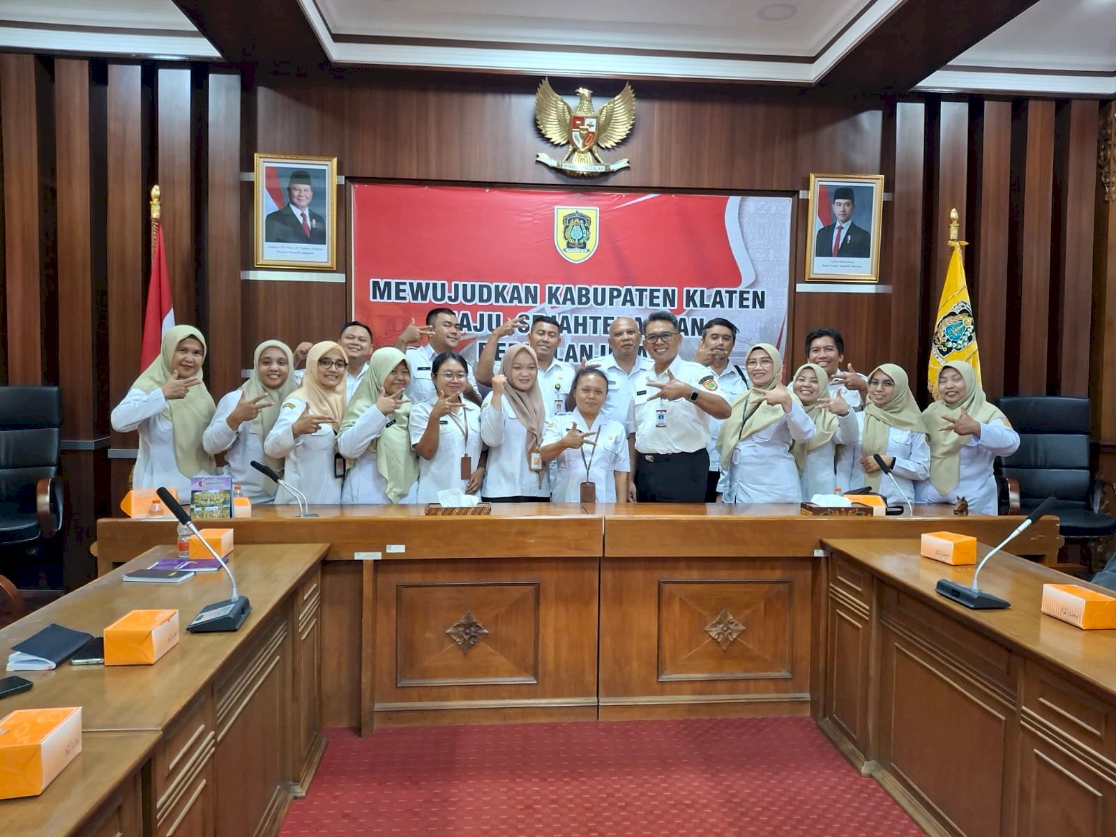 Kunjungan Kerja Bagian Perekonomian Setda Kabupaten Sukoharjo ke Bagian Perekonomian & SDA Setda Kabupaten Klaten