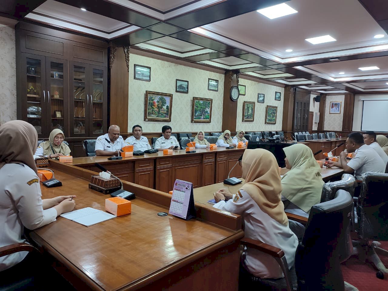 Kunjungan Kerja Bagian Perekonomian Setda Kabupaten Sukoharjo ke Bagian Perekonomian & SDA Setda Kabupaten Klaten