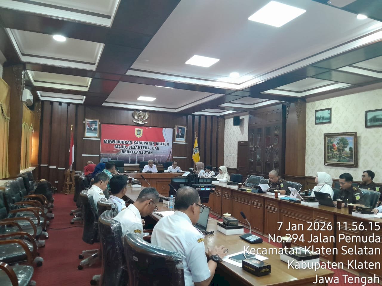 Rapat Koordinasi Hibah PT Tirta Investama