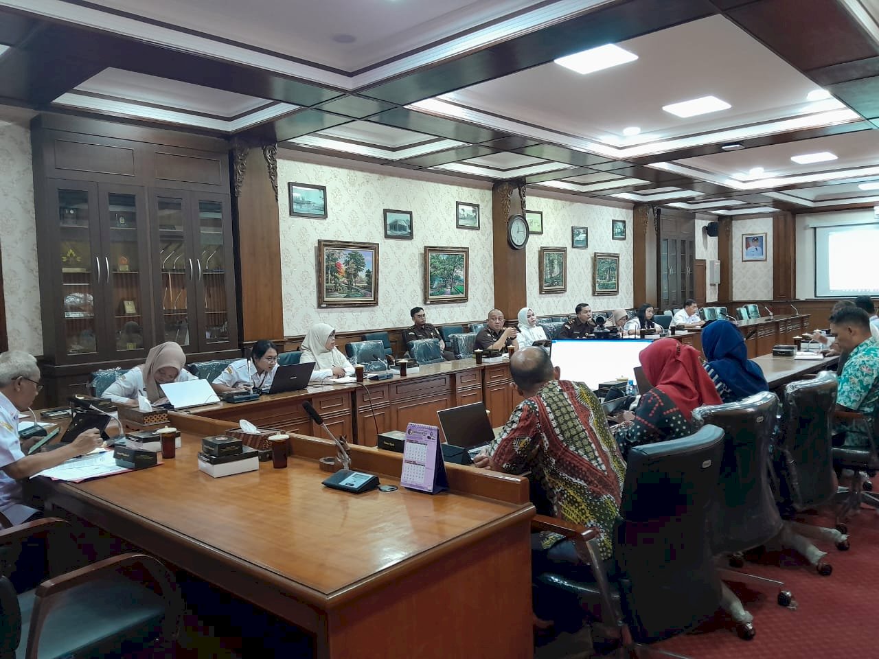 Rapat Koordinasi Hibah PT Tirta Investama