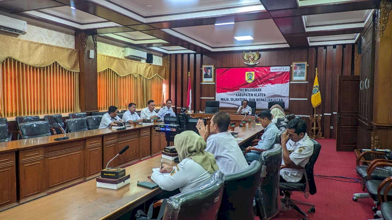Perkuat Pengawasan Distribusi, Pemkab Klaten Gelar Rapat Evaluasi KP3 Tahun 2025 dan Rencana Aksi 2026