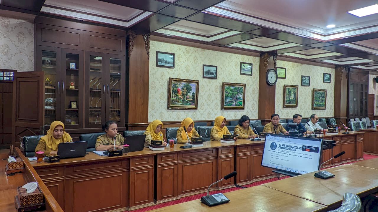 Optimalkan Penyaluran Subsidi: Pemkab Klaten Gelar Verifikasi  dan Evaluasi Subsidi Bunga Januari 2026