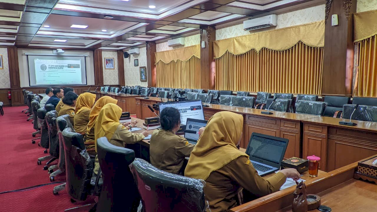 Optimalkan Penyaluran Subsidi: Pemkab Klaten Gelar Verifikasi  dan Evaluasi Subsidi Bunga Januari 2026