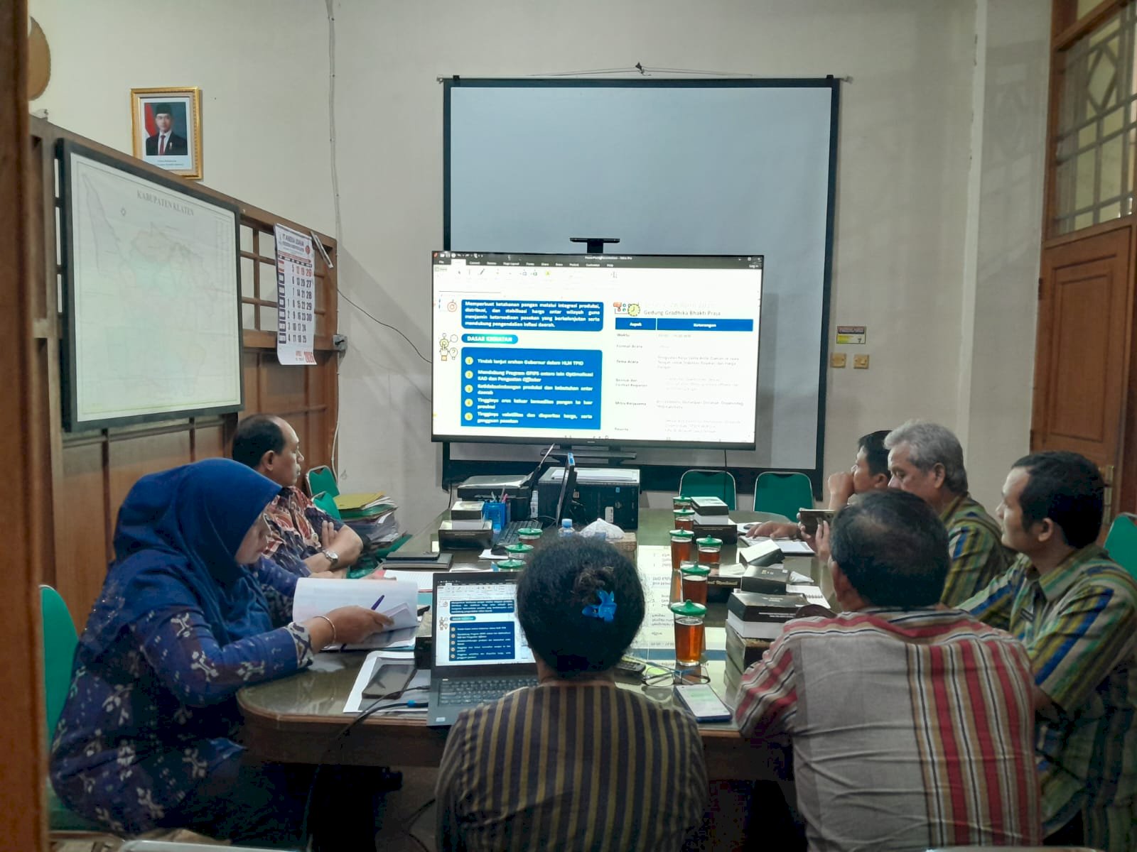 Klaten Siap Perkuat Ketahanan Pangan Melalui Kerja Sama Antar Daerah (KAD)  Serentak Se-Jawa Tengah