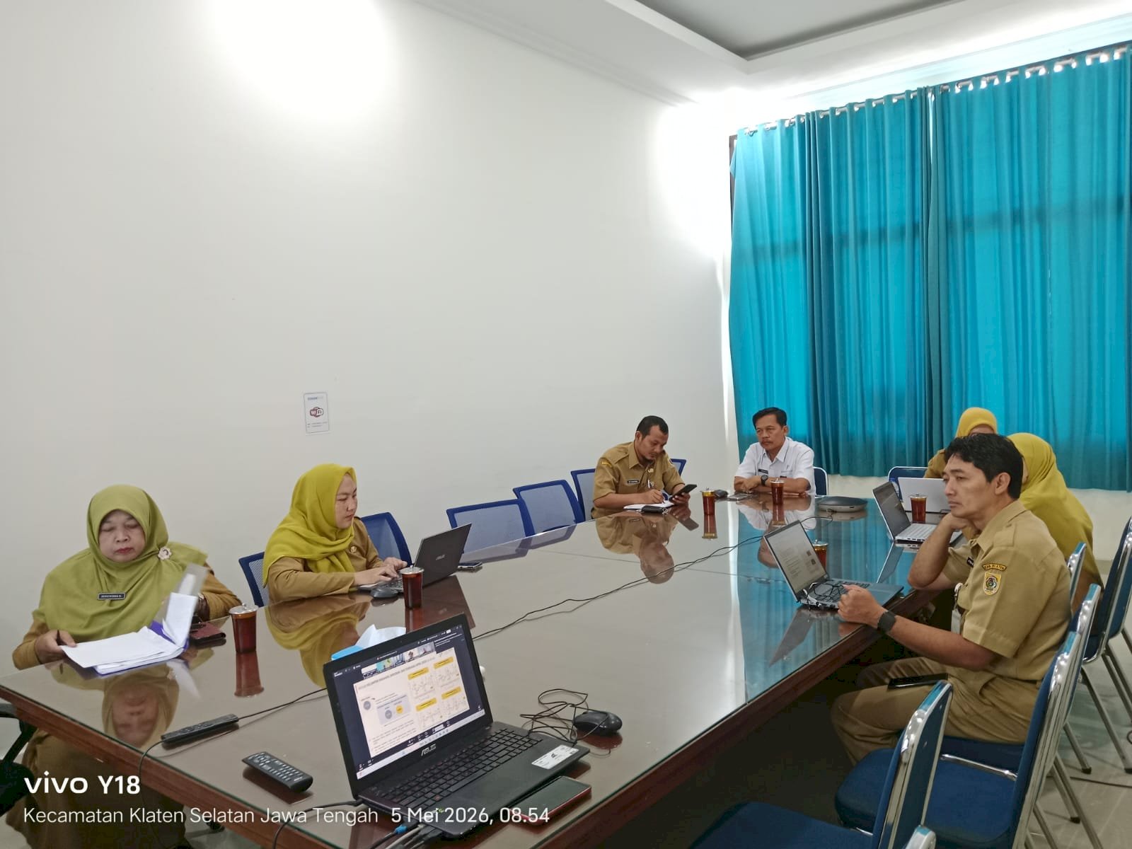 Rakor Pengendalian Inflasi Daerah Tahun 2026 Bersama Kemendagri RI melalui Zoom Meeting