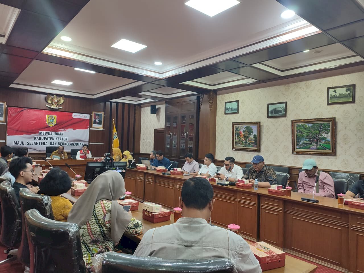 Pemkab Klaten Gelar Rapat Koordinasi LPG 3 Kg  di Kabupaten Klaten 