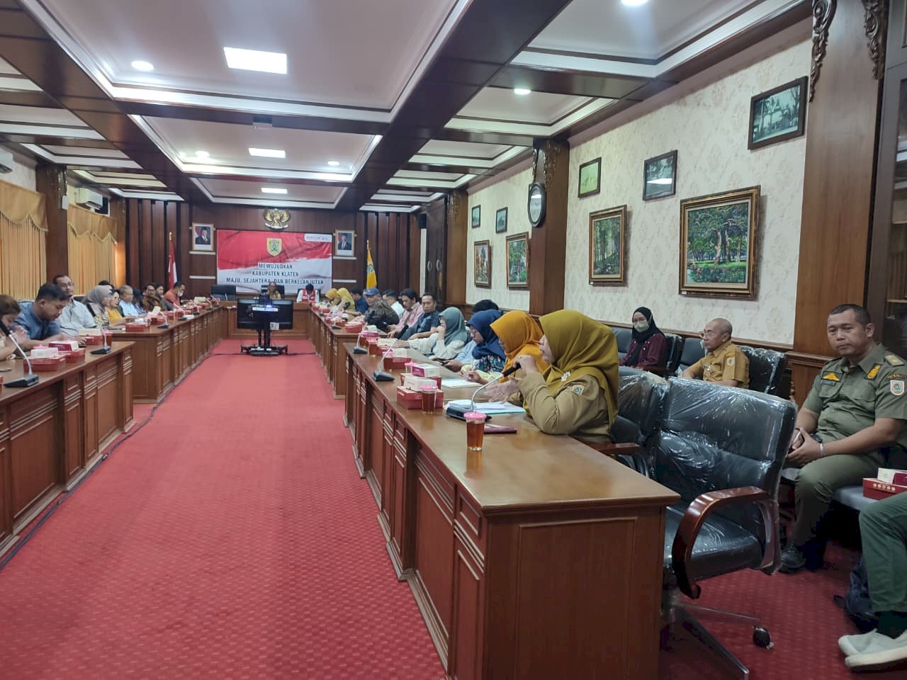Pemkab Klaten Gelar Rapat Koordinasi LPG 3 Kg  di Kabupaten Klaten 