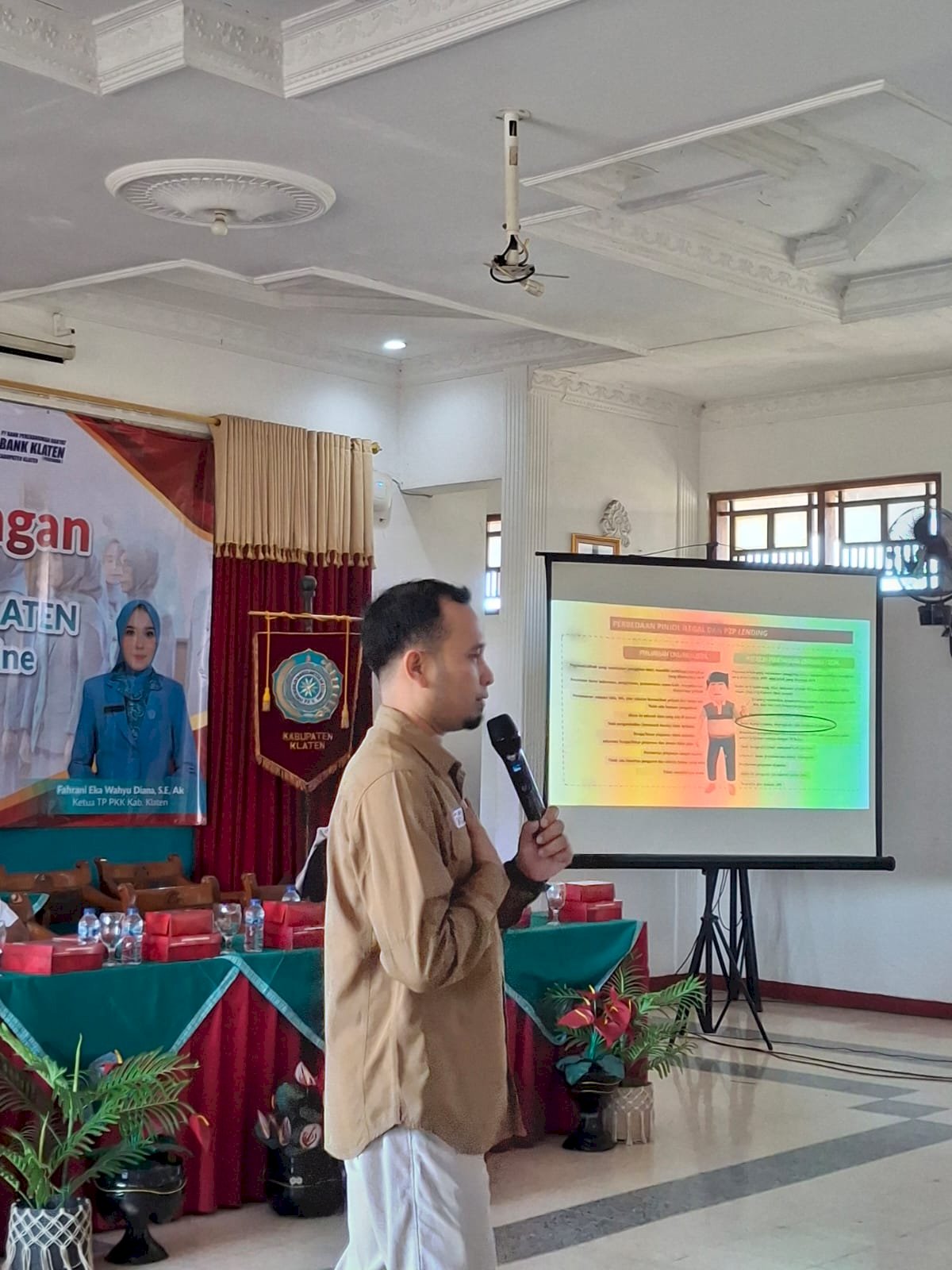 Edukasi Keuangan bagi TPP PKK Kabupaten Klaten “Pencegahan Judi Online dan Investasi”