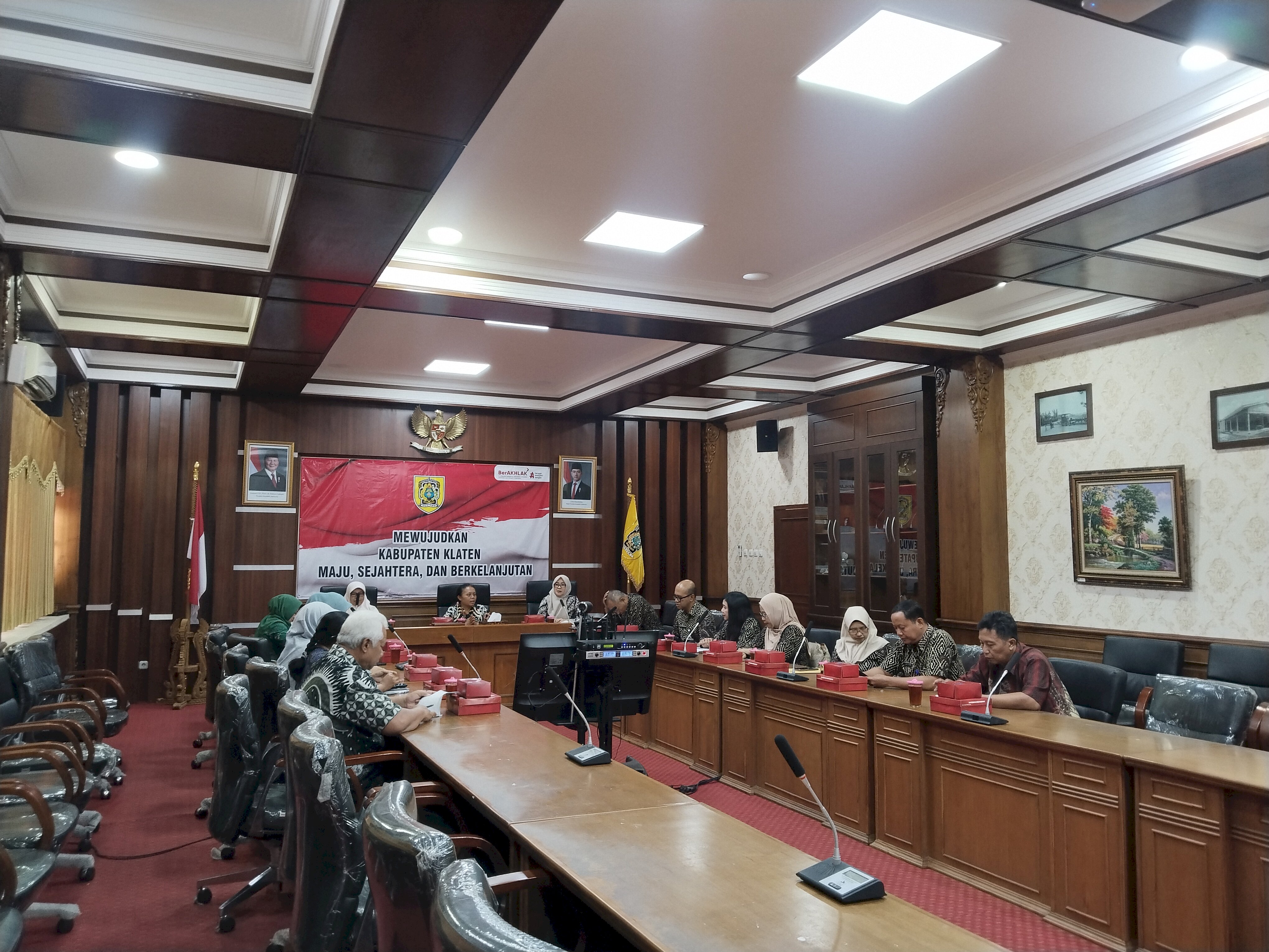 Pemerintah Kabupaten Klaten Terima Kunjungan Studi Komparasi Pemkab Pati Terkait Peningkatan Kapasitas Tata Kelola BLUD